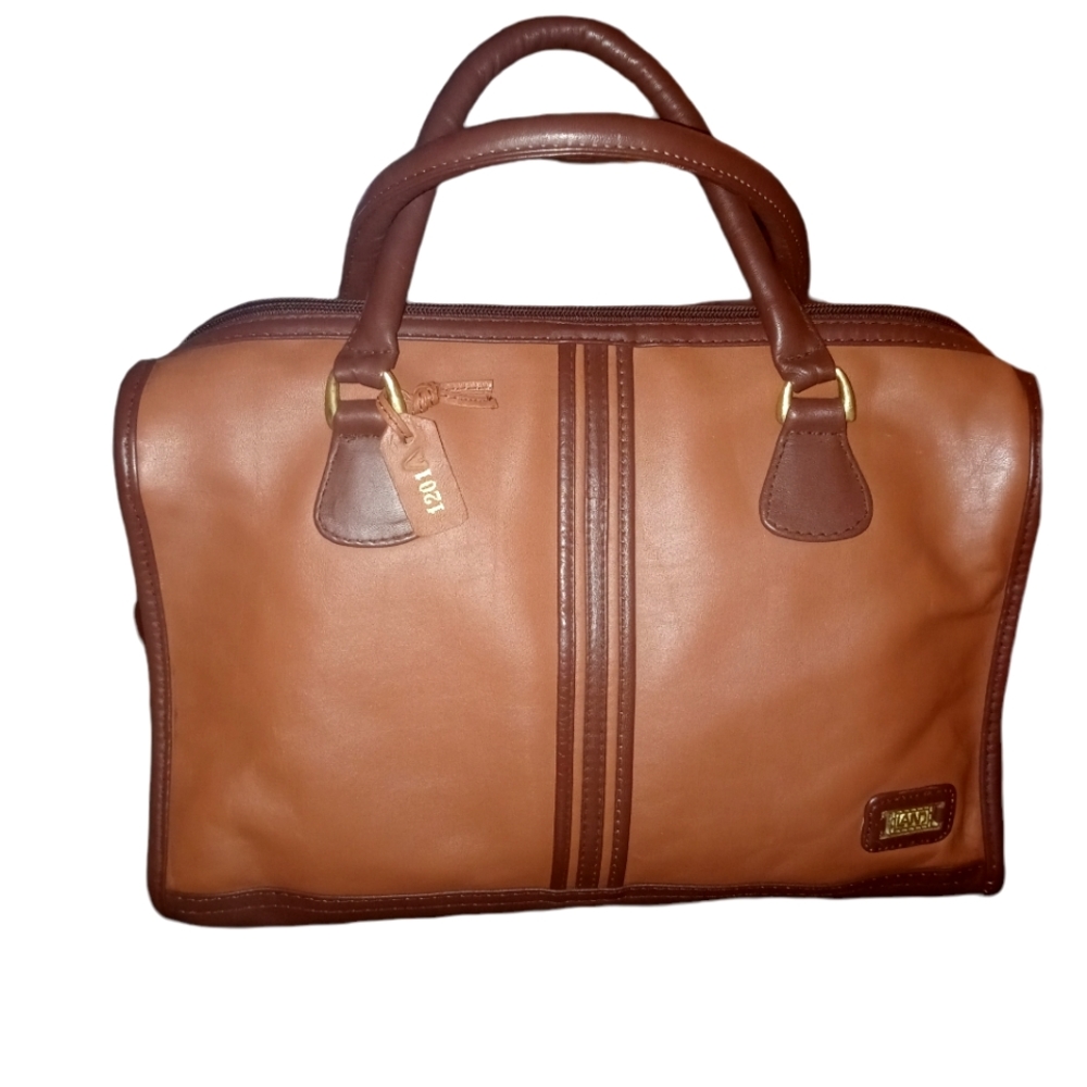 Vintage Land Small Leather Satchel